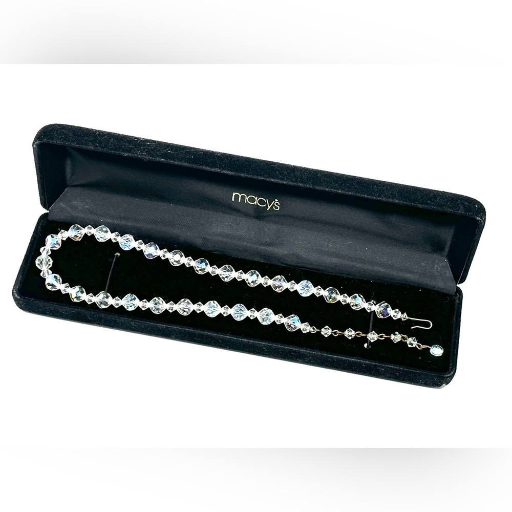 Antique crystal necklace